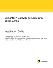 Symantec 5000 Series Installation Manual