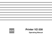 Kett VZ-330 Operating Manual
