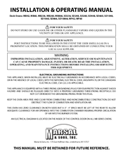 Marshal WF42 Installation & Operating Manual