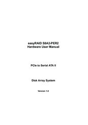 easyRAID S8A2-PER2 Hardware User Manual