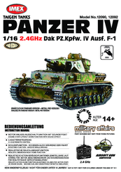 imex Panzer IV 12092 Instruction Manual