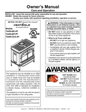 Heat&Glo TIARII-BK-IPI Owner's Manual