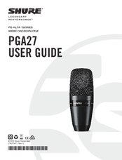 Shure PGA27 User Manual