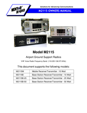 Mentor radio M2115B-25 Owner's Manual
