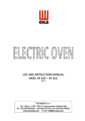 TECNOEKA KF 620 Use And Instruction Manual