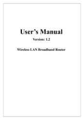 MyTek MWA-6212U User Manual