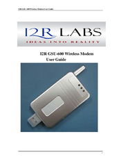 I2R LABS GSU-600 User Manual