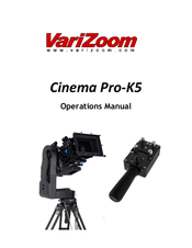VARIZOOM Cinema Pro-K5 Operation Manual