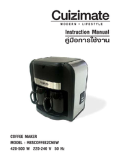Cuizimate RBSCOFFEE2CNEW Instruction Manual