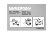 Cushman On-Road Haulster 898409 Operator's Manual