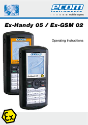 Ecom Ex-GSM 02 Operating Instructions Manual