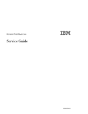 IBM RS/6000 7043 260 Service Manual