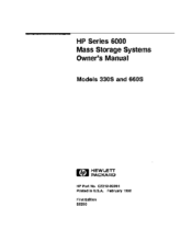 HP 6000 330s Owner's Manual