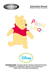Obaby Winnie The Pooh Travel Cot Instruction Manual