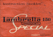 Innocenti Lambretta 150 Special Instruction Booklet
