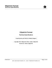 Kilpatrick Audio Format Technical Specifications
