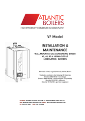 Atlantic Boilers VF 40 Installation & Maintenance