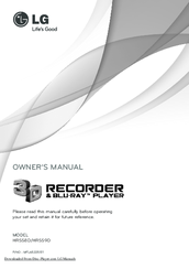 LG HR558D Owner's Manual