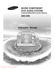 Samsung MM-DB9 Instruction Manual
