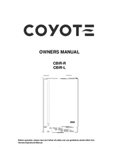 Coyote CBIR-R Owner's Manual