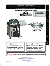 Napoleon NK22CK-C Assembly, Use & Care Manual