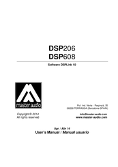Master audio DSP206 User Manual