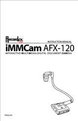 Recordex iMMCam AFX-120 Instruction Manual