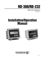 Rice Lake RD-232 Installation & Operation Manual