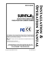 Vicon SURVEYOR4A Installation And Operation Manual