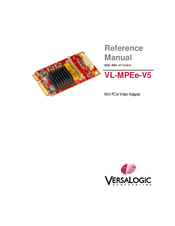 VersaLogic VL-MPEE-V5E Reference Manual