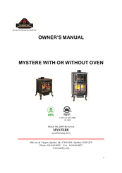 J. A. Roby Mystere Owner's Manual