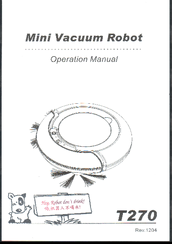 V-Bot T270 Operation Manual