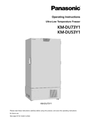 Panasonic KM-DU73Y1 Operating Instructions Manual