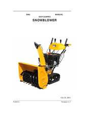 Texas Snowbuster 1100E User Manual