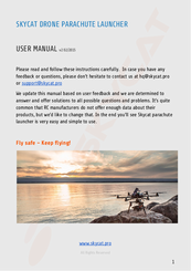 Skycat X55-CF User Manual