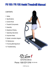 Ezy Gym Fit 100 User Manual