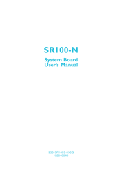 DFI SR100-N User Manual