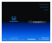 Honda 2014 Crosstour EX-L Technology Reference Manual