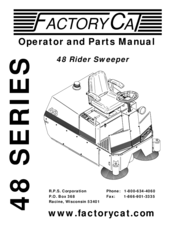 Factory Catry Cat 48 Series Operator And Parts Manual