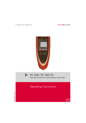 Pfeiffer RC 500 Operating Instructions Manual