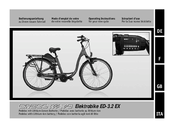 Crosswave Elektrobike ED-3.2 EX Operating Instructions Manual