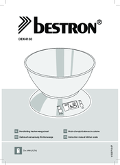Bestron DEK4150 Instruction Manual