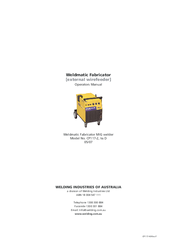 WIA CP117-2 Operator's Manual