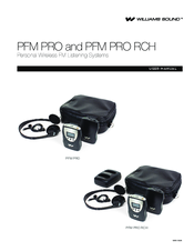 Williams Sound PFM PRO RCH User Manual