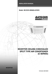 Acson C Series IM-CKXC-0506(0) Installation Manual