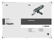 Bosch PMF 250 CES WEU Original Instructions Manual