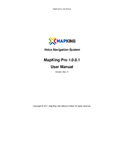 MapKing Pro 1.0.0.1 User Manual