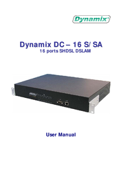 Dynamix DC-16S User Manual