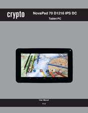 Crypto NovaPad 70 D1216 IPS DC User Manual