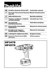 Makita HP237D Instruction Manual